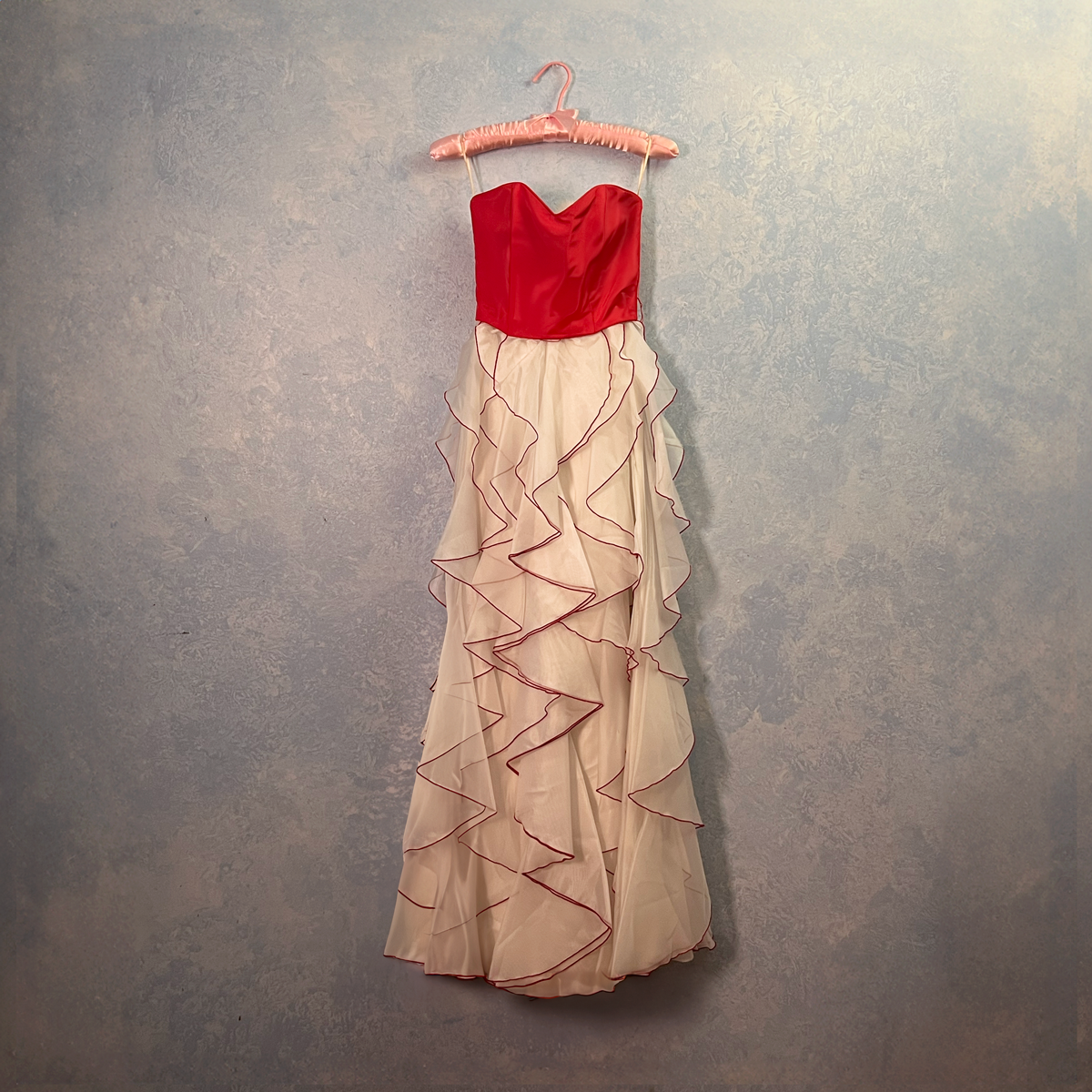 Rosette Sleeveless Gown