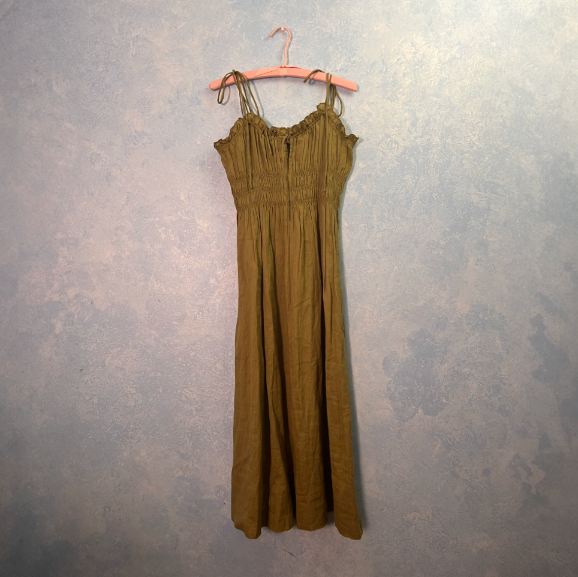 (DÔEN) Rhoda Dress in Olive, L