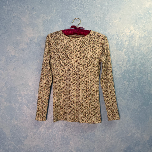 (DÔEN) Annie Tee in Windswept Dhalia, XXS