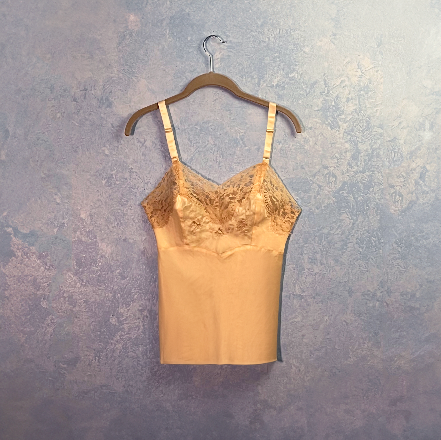 1940s Candlelight Satin Camisole