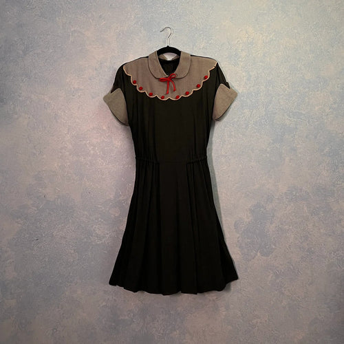 Handmade Pom Pom Mini Dress