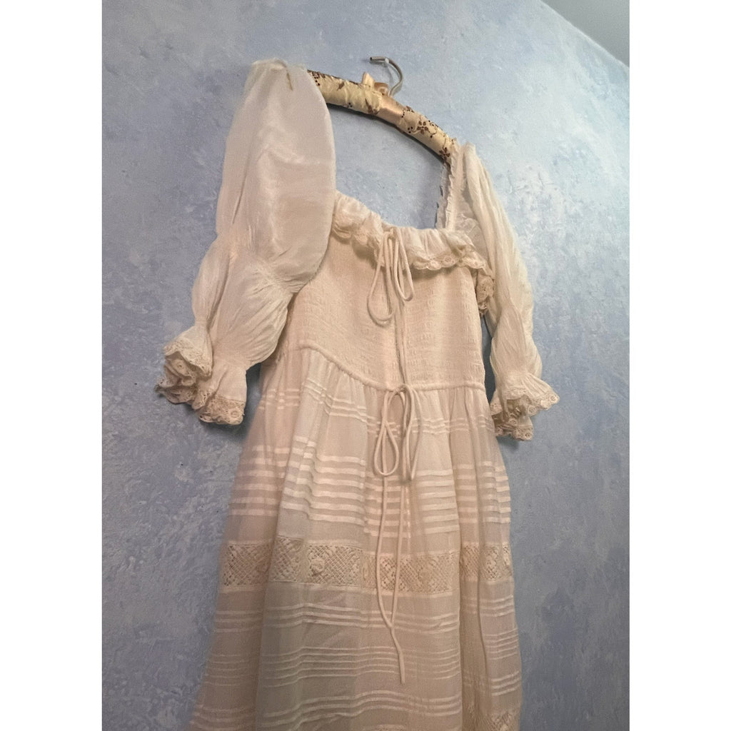 (DÔEN) Izabal Dress in Salt, XXL